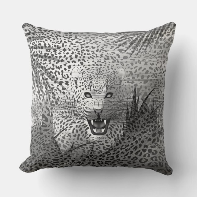 Leopardområde 2 kudde (Framsida)