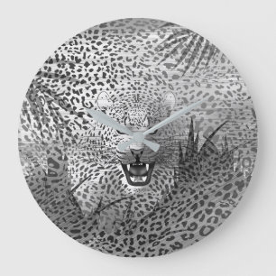Leopardområde 2 stor klocka