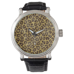 Leopardpäls Armbandsur