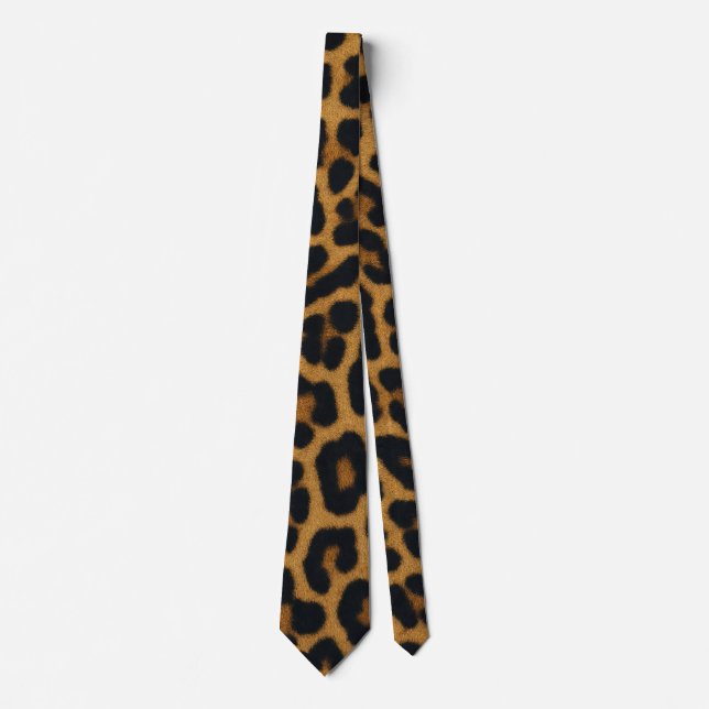 Leopardpäls Djurmönster Slips (Framsida)