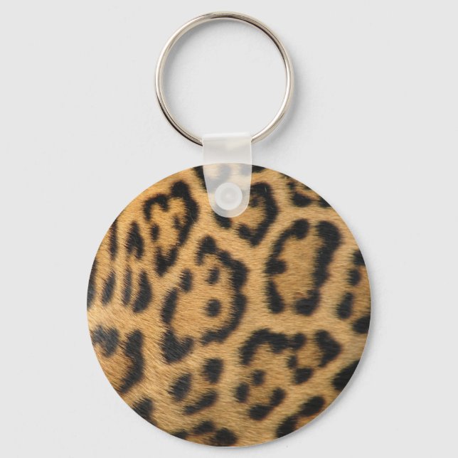 Leopardpälsfläcksmönster Nyckelring (Framsida)