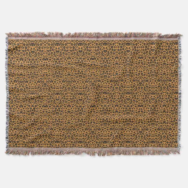 Leopardprint Filt (Framsidan)