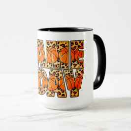Leopardprint Game Day-mugg Mugg
