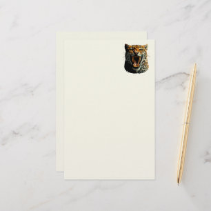 Leopards avrinningsanfall brevpapper