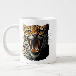 Leopards avrinningsanfall jumbo mugg