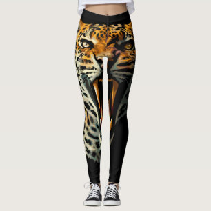 Leopards avrinningsanfall leggings