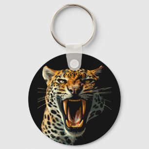 Leopards avrinningsanfall nyckelring