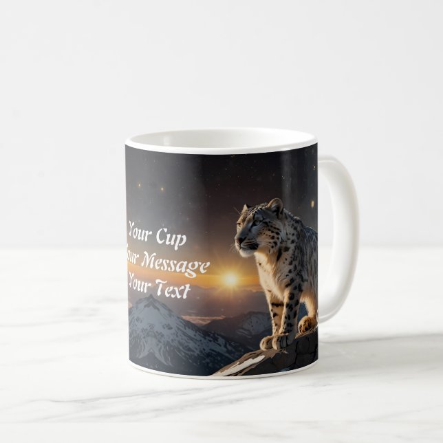 Leopards Kaffemugg (Framsida höger)