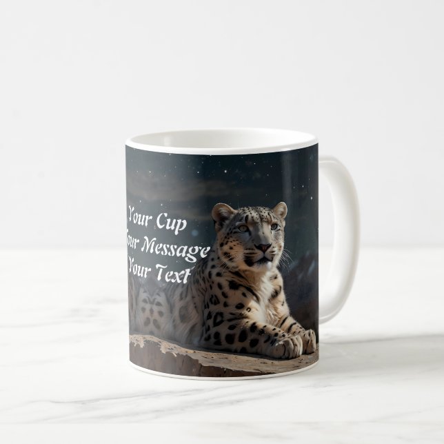 Leopards Kaffemugg (Framsida höger)