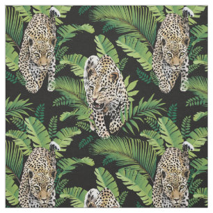 Leopards Mönster tyg