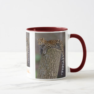 Leopards Svan Mugg