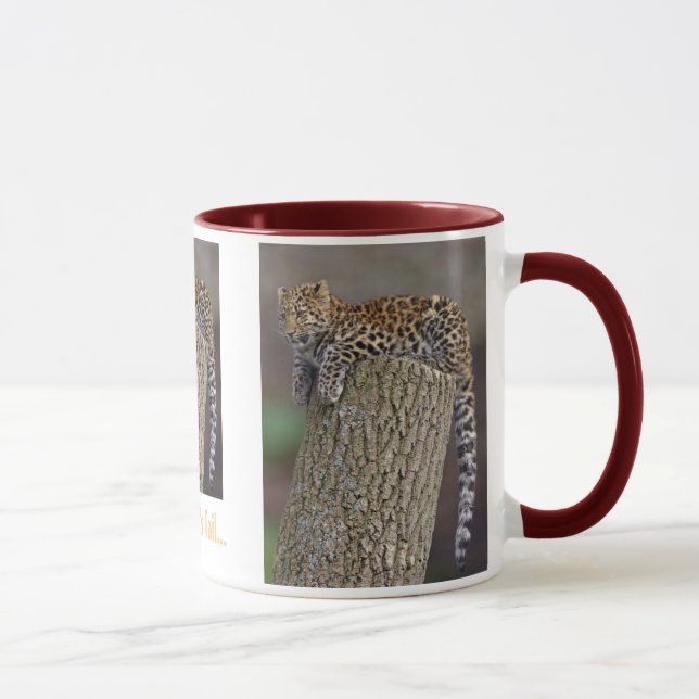 Leopards Svan Mugg (Höger)