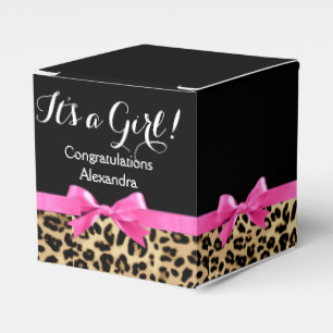 Leopardshock rosa bugar dess en flickaSafaribaby Presentaskar