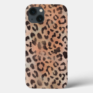 Leopardskinn i Tangerine Aprikos