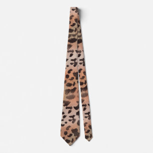 Leopardskinn i Tangerine Aprikos Slips