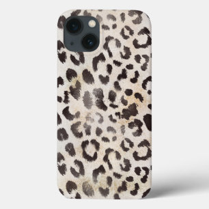 Leopardskinn i Tangerine Elfenben
