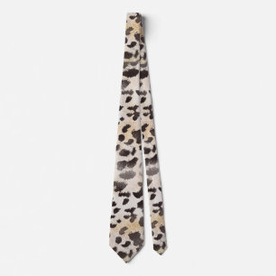Leopardskinn i Tangerine Elfenben Slips