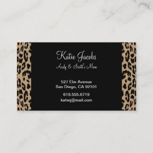 Leopardsocialtelefonkort