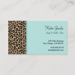 Leopardsocialtelefonkort