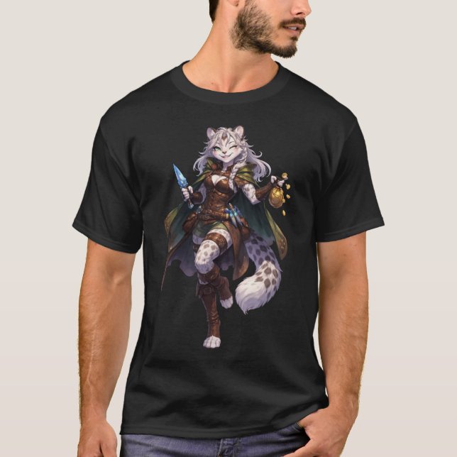 Leopardstjuv T Shirt (Framsida)