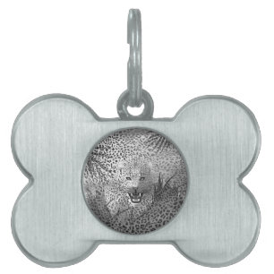 Leopardterritorium 2 ID-bricka husdjur