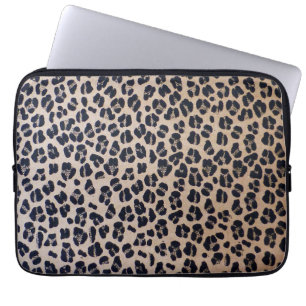 Leopardtryck 13" Neoprenelaptop sleeve