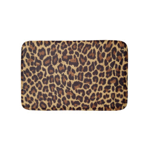 Leopardtryck Badrumsmatta