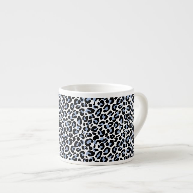 Leopardtryck Espressomugg (Framsida höger)