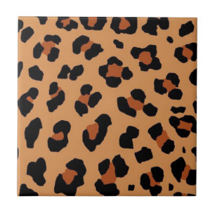 Leopardtryck Kakelplatta