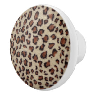 Leopardtryck Knopp