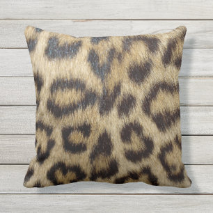 Leopardtryck Kudde