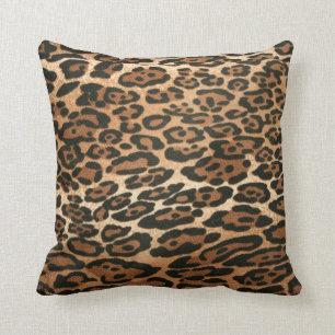 Leopardtryck Kudde