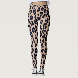 Leopardtryck Leggings
