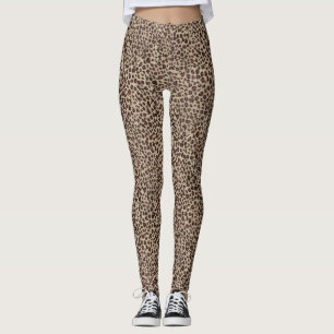 Leopardtryck Leggings