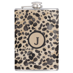 Leopardtryck Monogram Fickplunta
