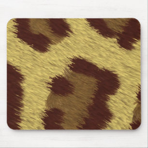 Leopardtryck Mousepad Musmatta