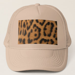 Leopardtryck Truckerkeps
