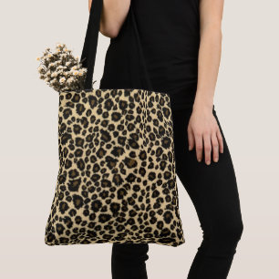 Leopardtryck Tygkasse