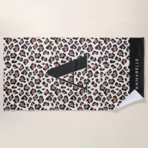 Leopardtryck - ursprunglig typografi - modern tera