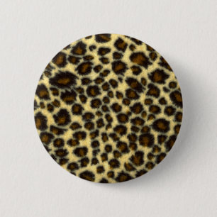 Leopardtrycket klämmer fast knapp