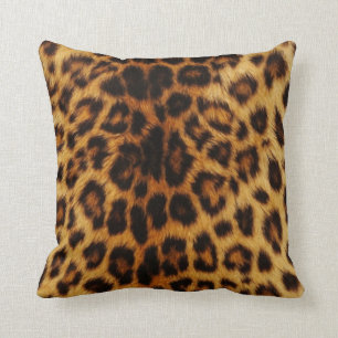 Leopardtrycket kudder kudde