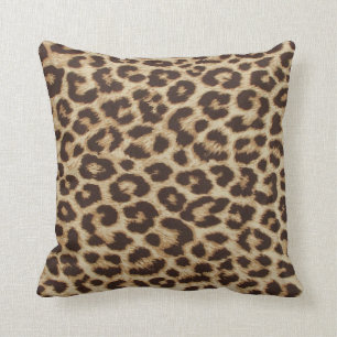 Leopardtrycket kudder kudde