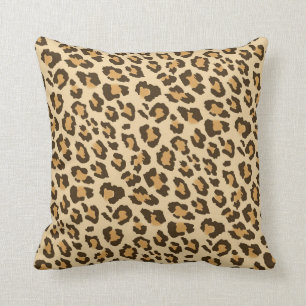 Leopardtrycket kudder kudde