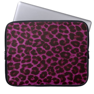 Leopardtrycklaptop sleeve