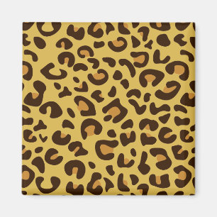 Leopardtryckmönster Magnet