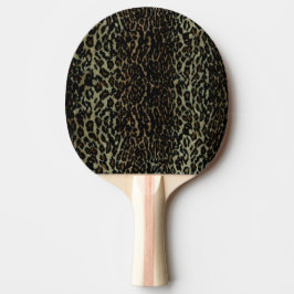 Leopardtryckpingen Pong paddlar Pingisracket
