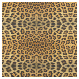Leopardtrycktyg Tyg