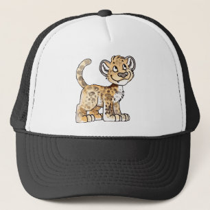 Leopardungehatt Truckerkeps