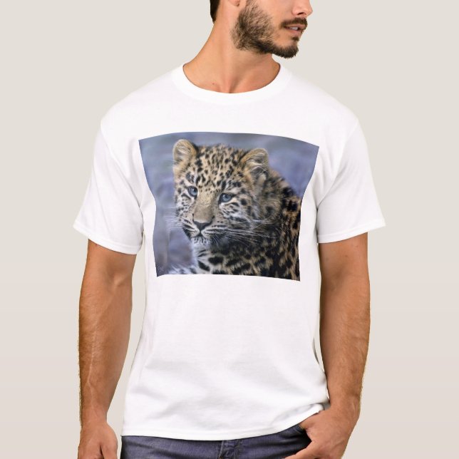 Leopardungeutslagsplats T-shirt (Framsida)
