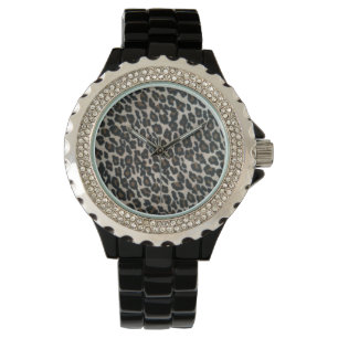 Leopardvildtryck Armbandsur